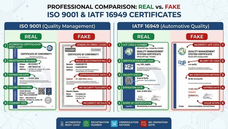 How to Verify ISO 9001 & IATF 16949 Certifications of China Oil Filter Suppliers: Complete Authentication Guide (2026)