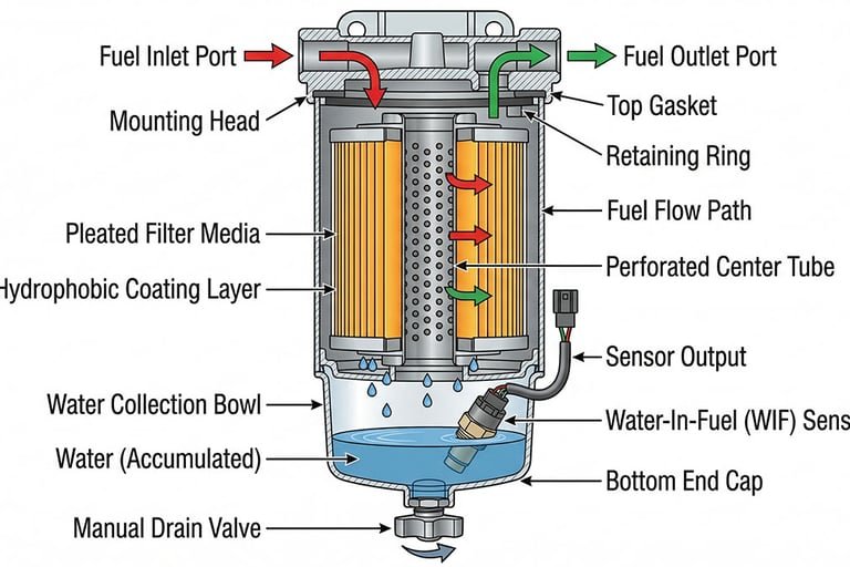 Fuel Filter Wholesale Guide: Gasoline & Diesel Filter Specifications, Quality Standards & Sourcing for Distributors