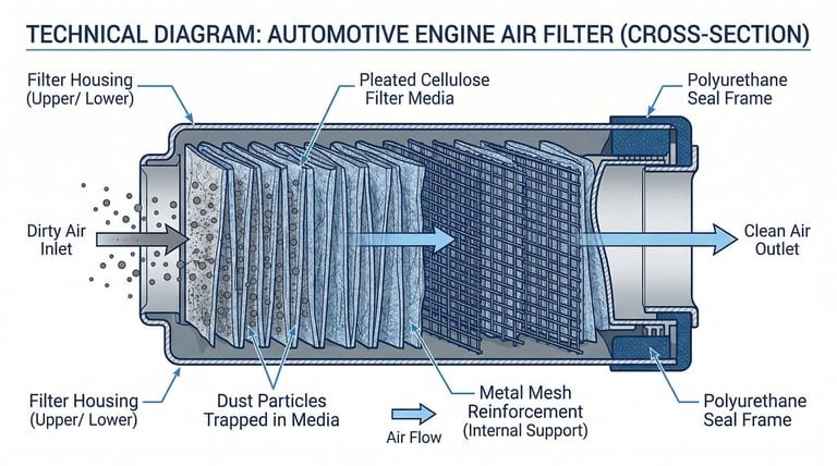 Air Filter Wholesale Guide: Engine & Cabin Filter Specifications, Quality Standards & Bulk Sourcing for Distributors